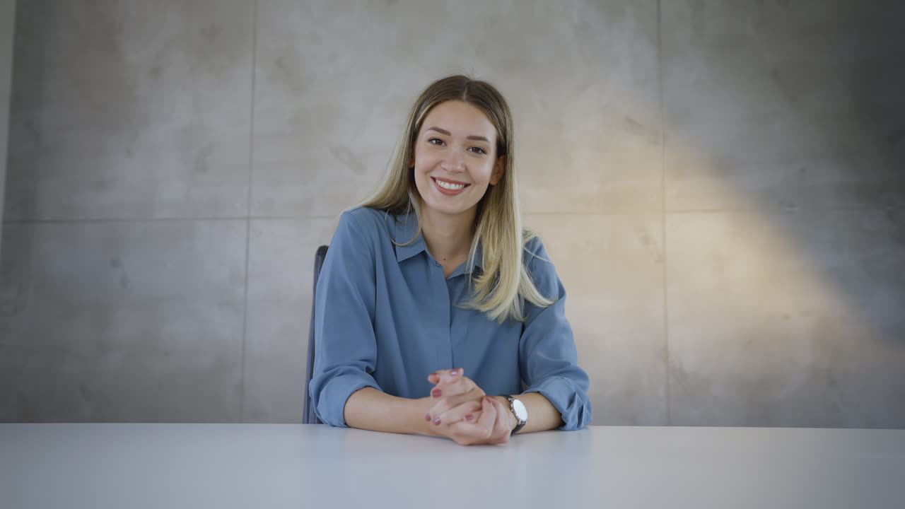 Woman Video Conference or Interview