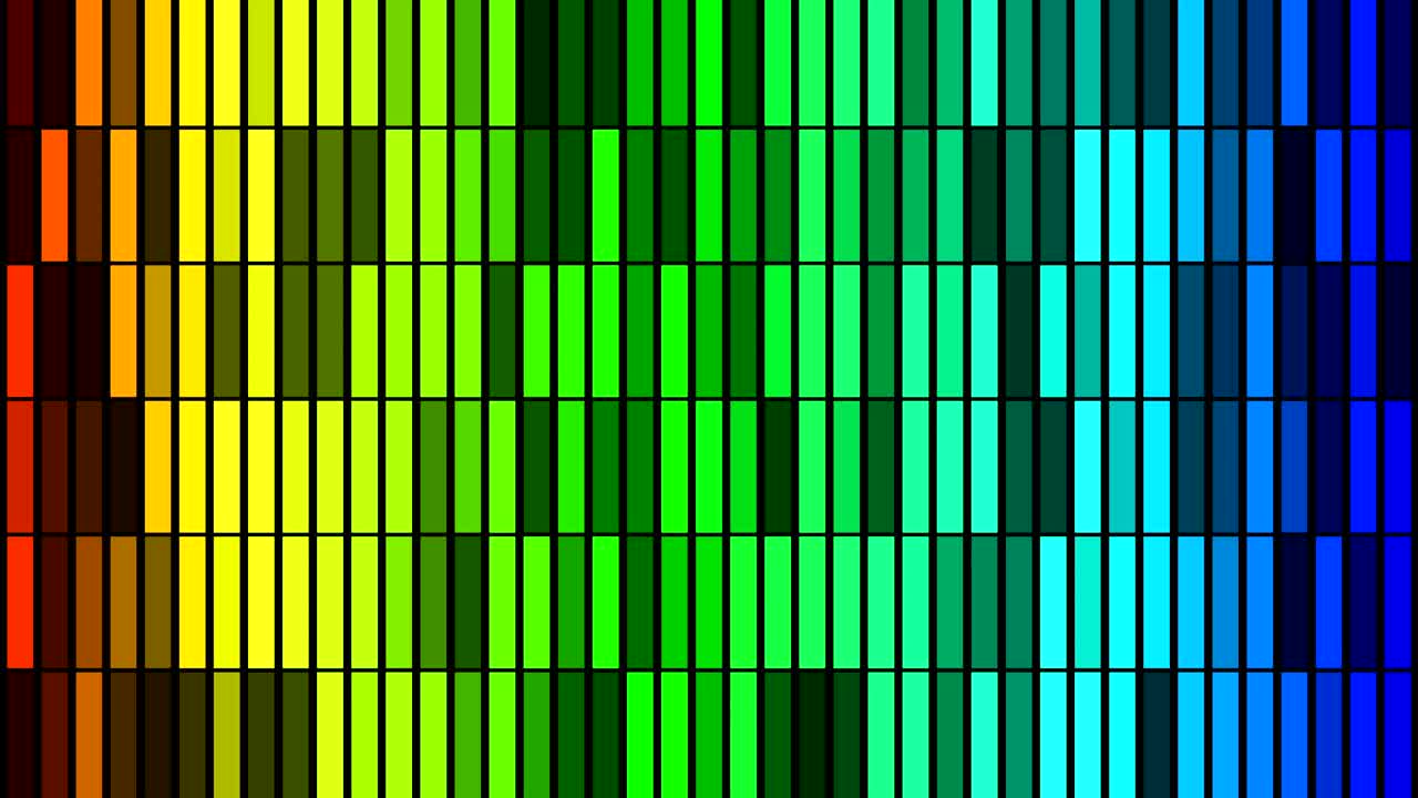 Abstract background with animation of flicker particles