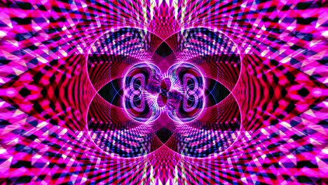 psychedelic kaleidoscope sequence patterns animation geometric colorful background. trippy abstract background. 4k loopable animation. beautiful bright ornament. for title, vj loop, stage show.