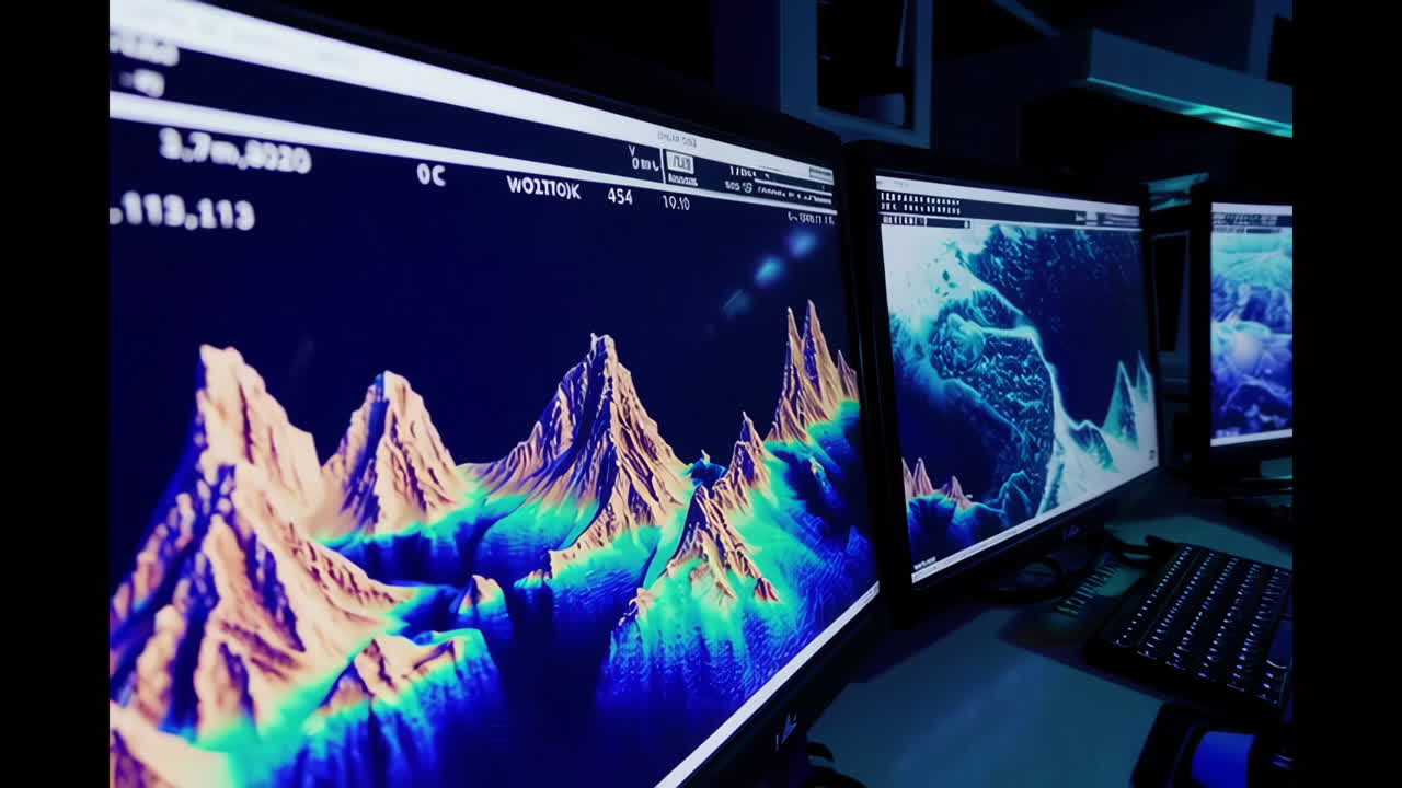 Mobile Control Room with Data Visualizations