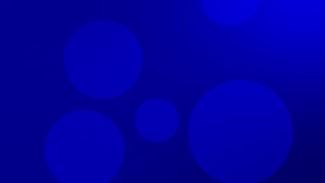 círculos azules abstractos