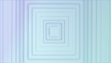 Animation-of-3d-squares-pattern-moving-on-seamless-loop-on-white-background