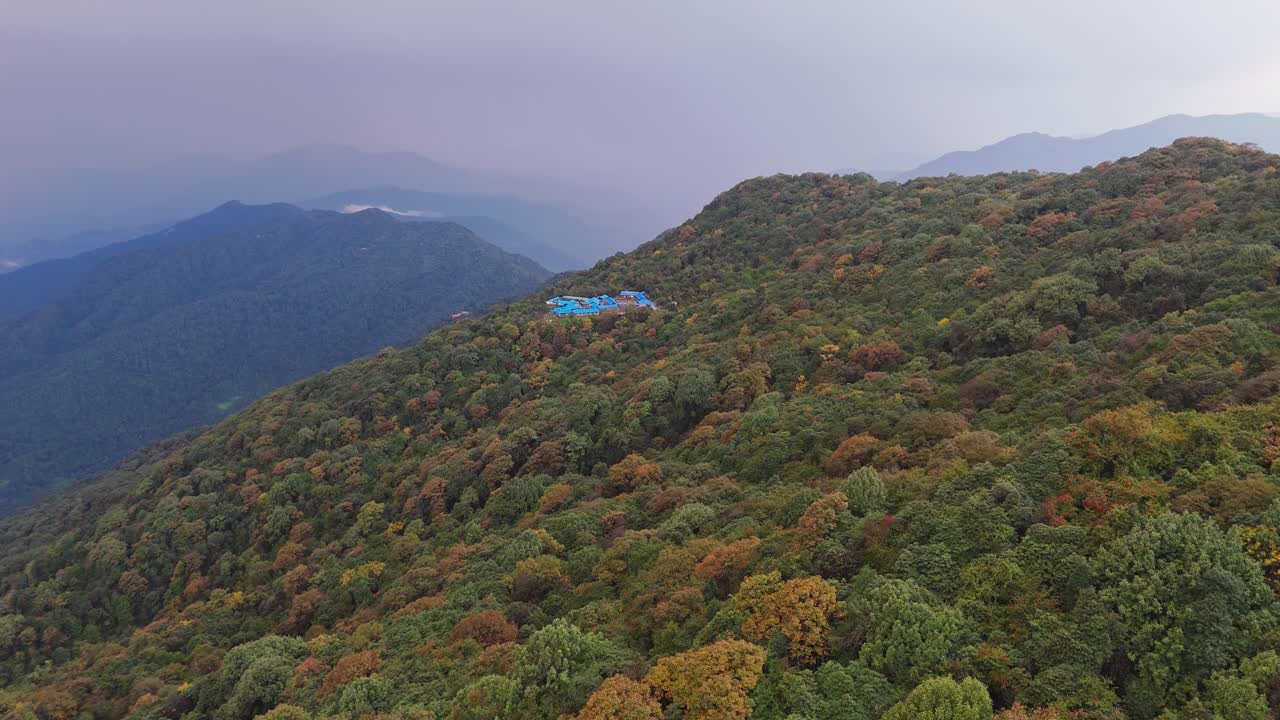 Beautiful landscape scenery of Nepal mountain.