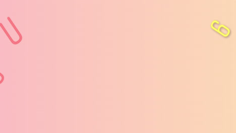 un grupo de números de color amarillo y un grupo de letras de color rojo con unidades que cambian constantemente