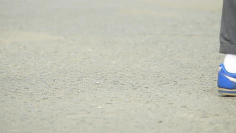 people walking on a city street