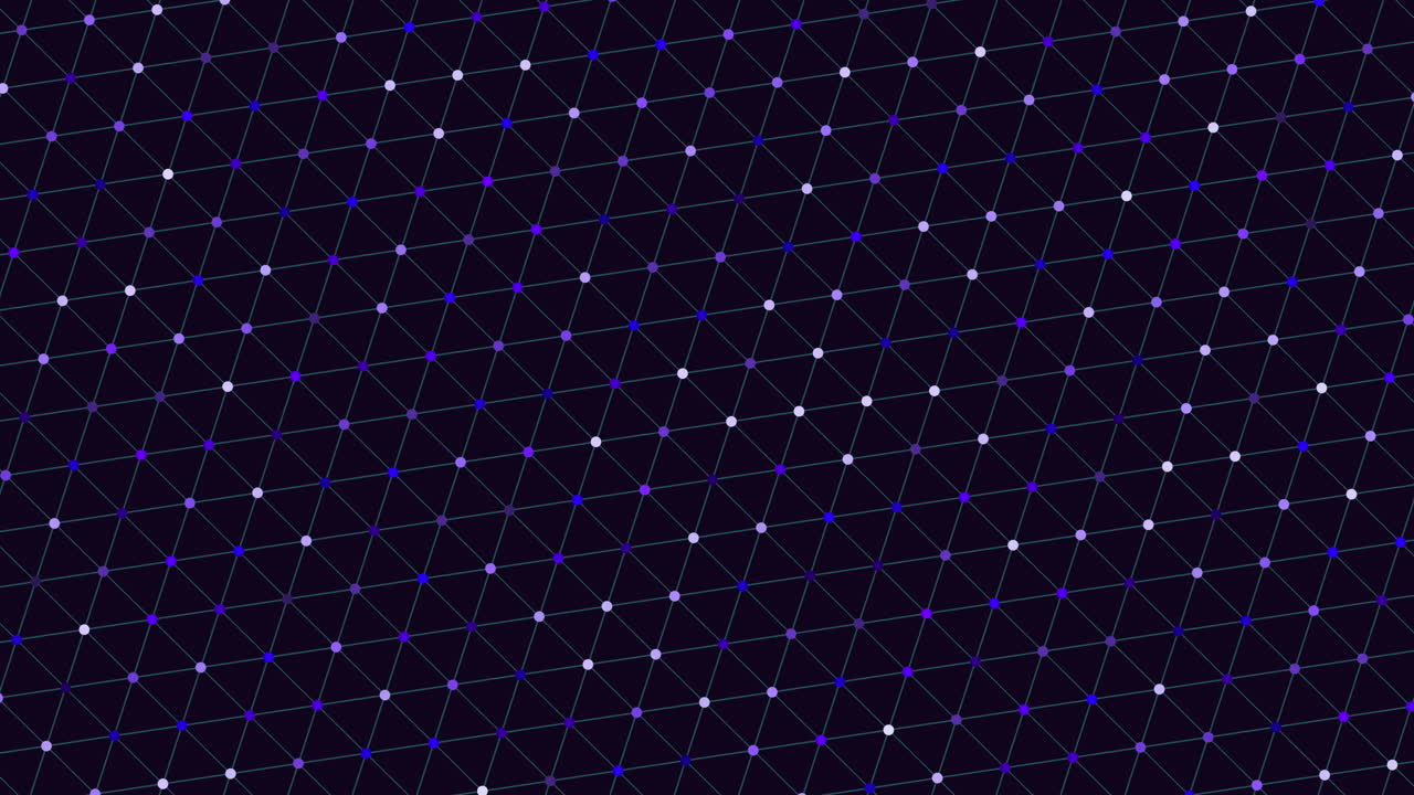 Black and green glow-in-the-dark dot pattern on dark background