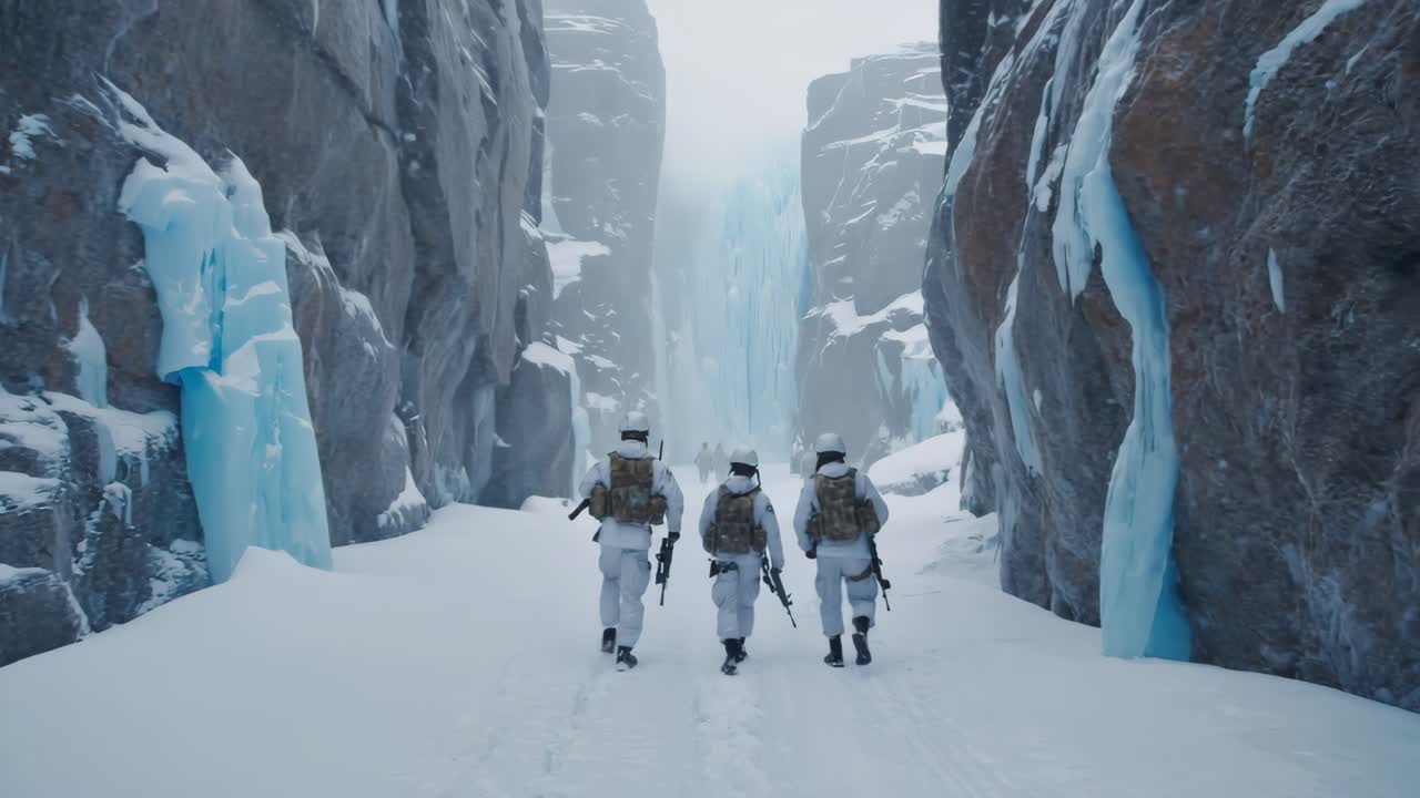 Soldiers in the Arctic