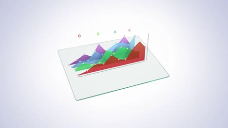 colourful graph on pale grey background