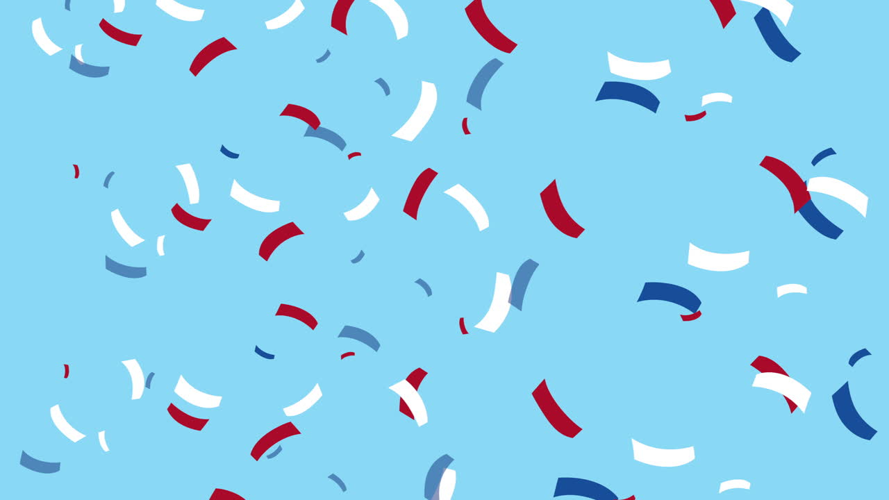 다채로운 콘페티 배경