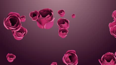 fondo con patrón de rosa rosado