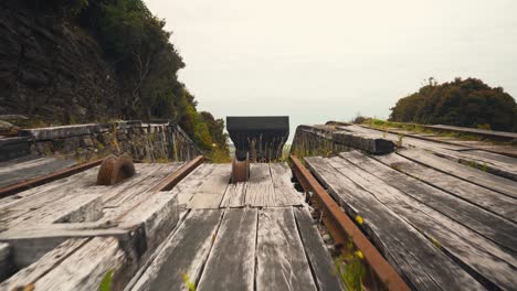 an old abandoned coal mine in new zealand
