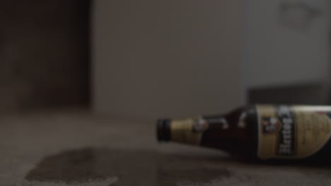 botella de cerveza, foco, cierre