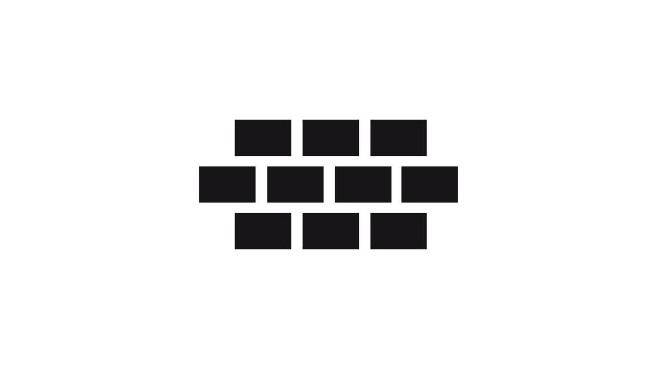 Black Squares Forming and Disappearing in a Geometric Grid Animation
