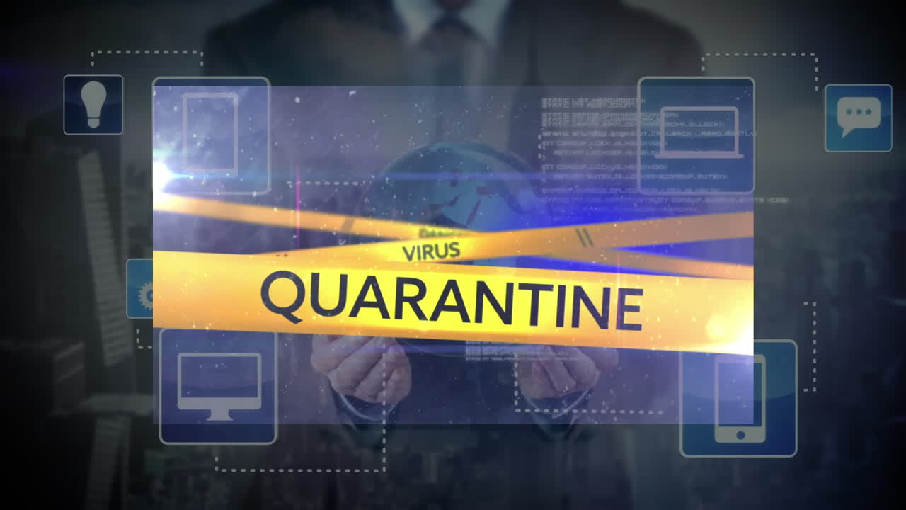 덴거 바이러스 텍스트의 애니메이션 사업가