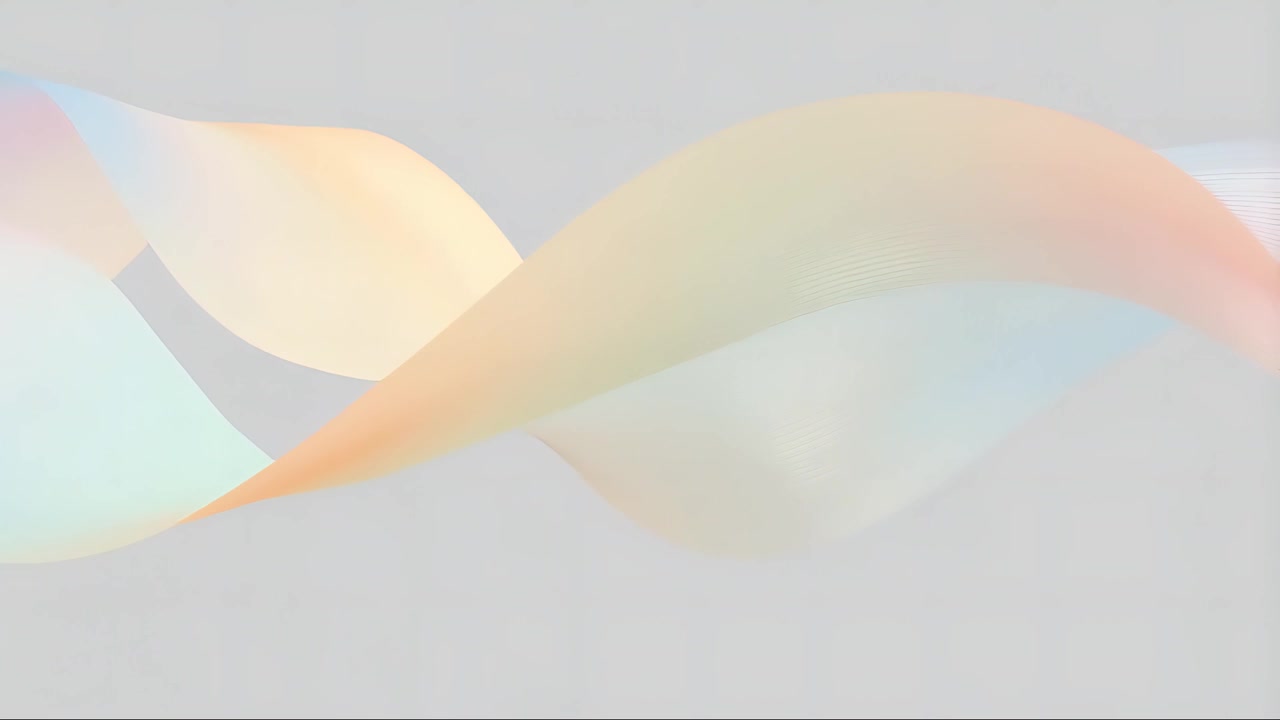Minimal Abstract Wave Motion Background 4K