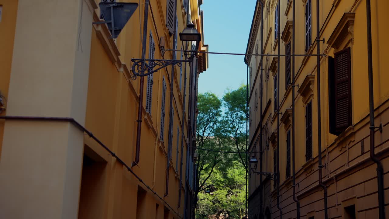 Narrow Alleyway in an Italian City