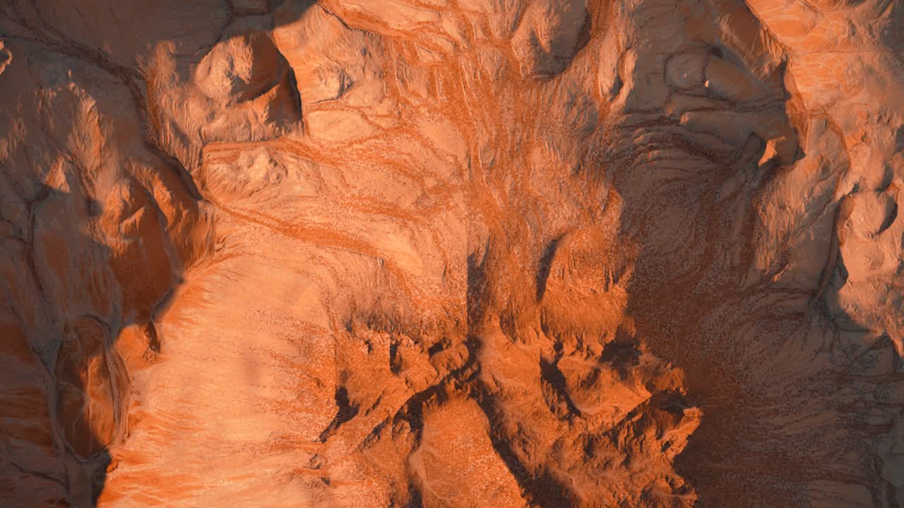 Paisaje de un planeta alienígena