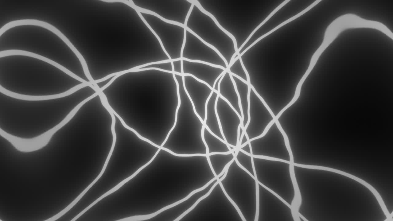 абстрактные светящиеся линии