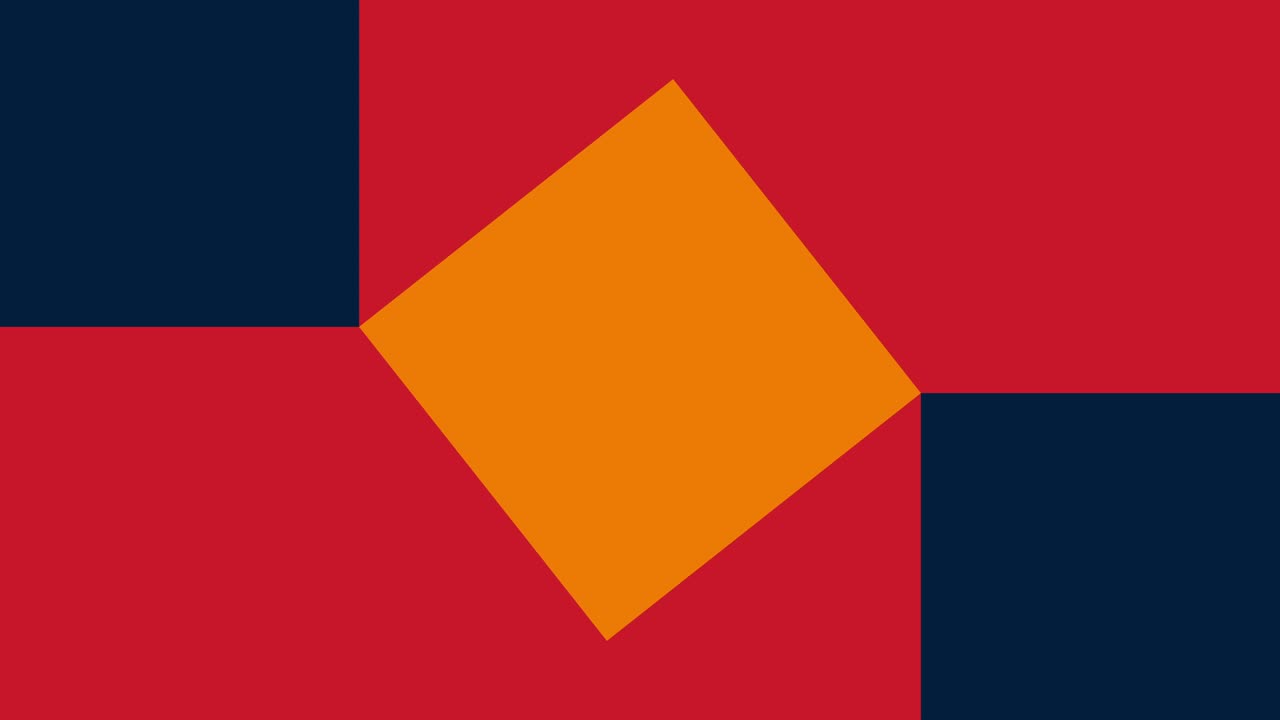 fondo naranja y azul sin costuras