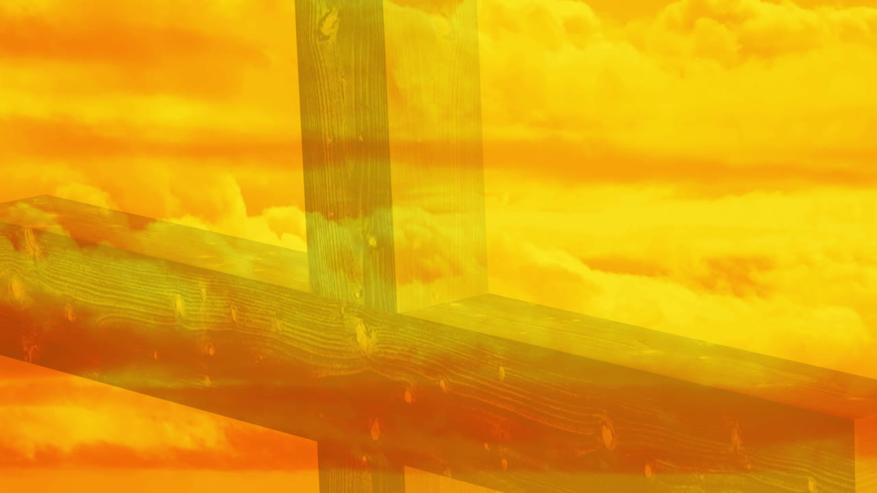 domingo de pascua religioso animado de viernes santo 4k