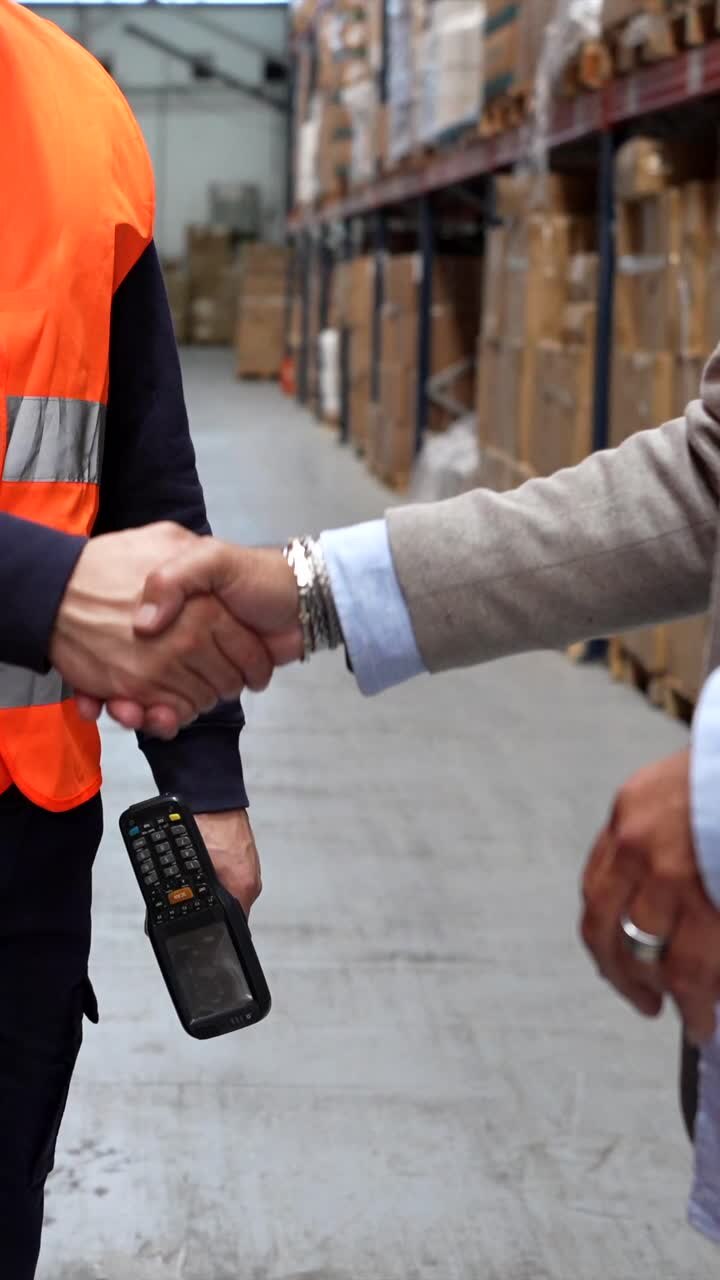Warehouse Handshake