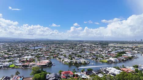 drone captures scenic views and sports facility