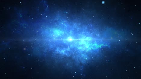 nebulosa abstracta viaje espacial fondo en bucle