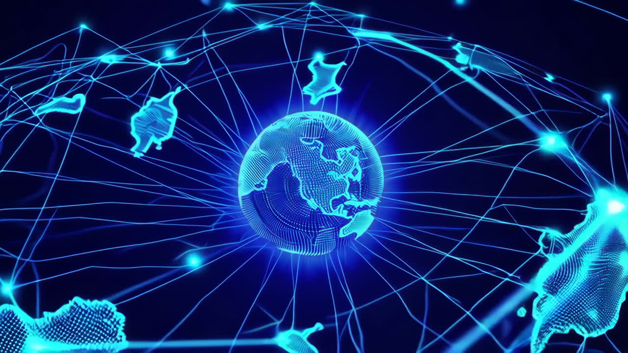 visualización de la red global