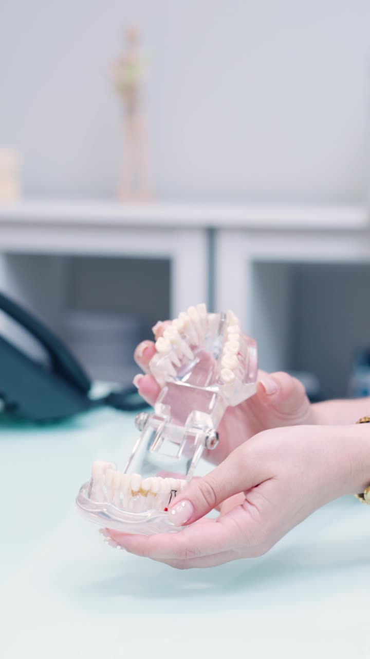 Dental Jaw Model Examination