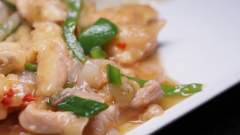 chicken stir-fry with rice