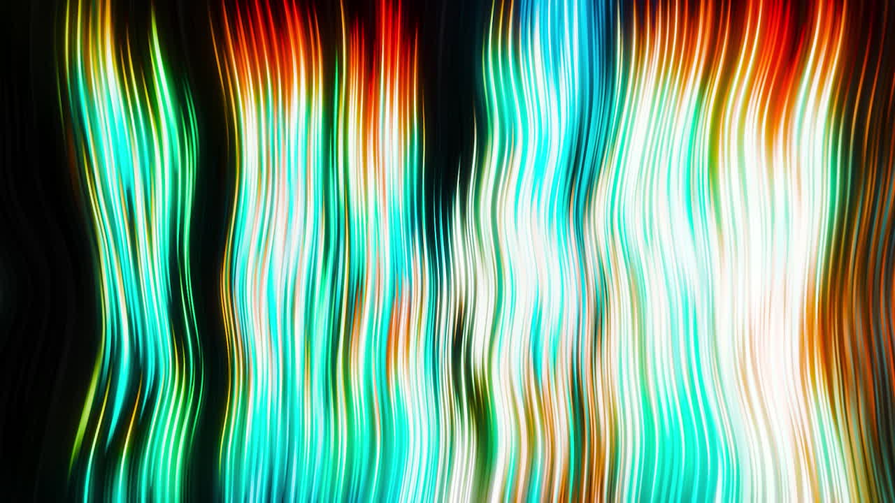 líneas brillantes abstractas