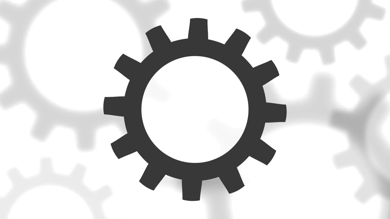 fondo industrial abstracto con ruedas de engranajes