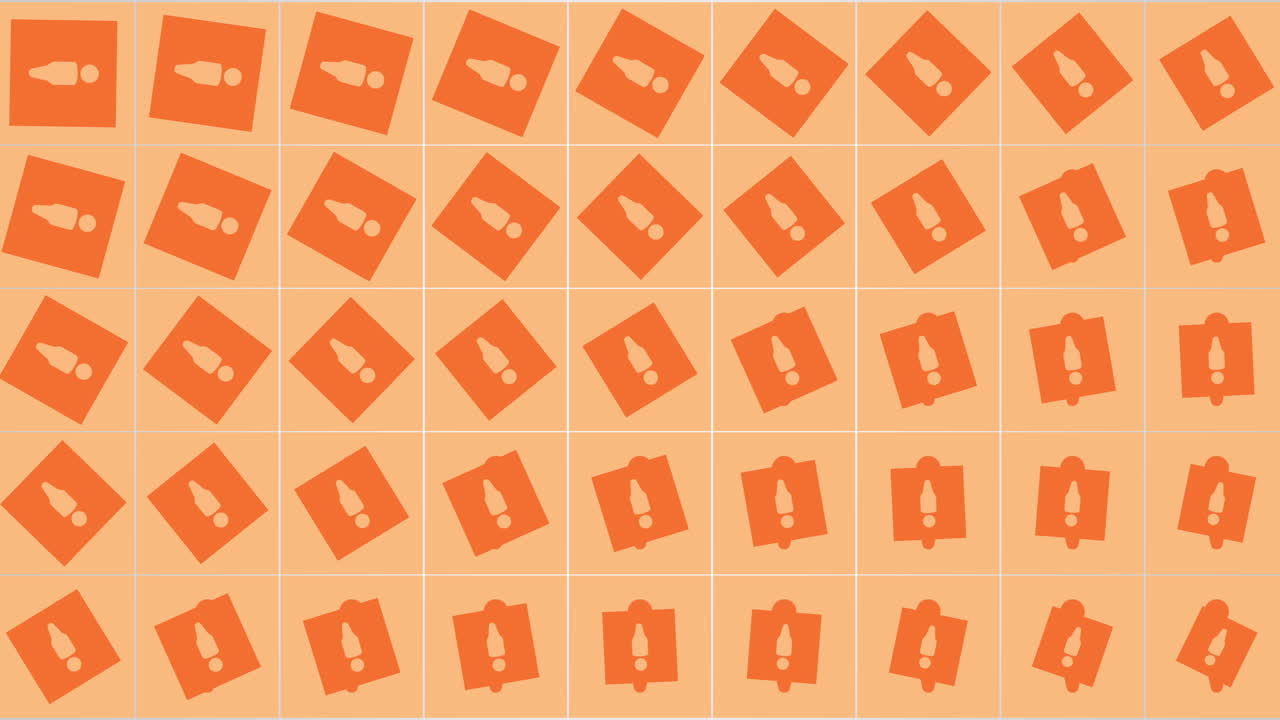 patrón de iconos de redes sociales de personas en gradiente amarillo