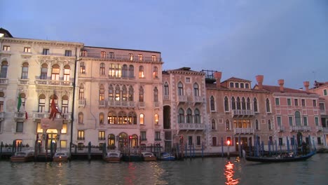 dusk on the canals of venice italy 4