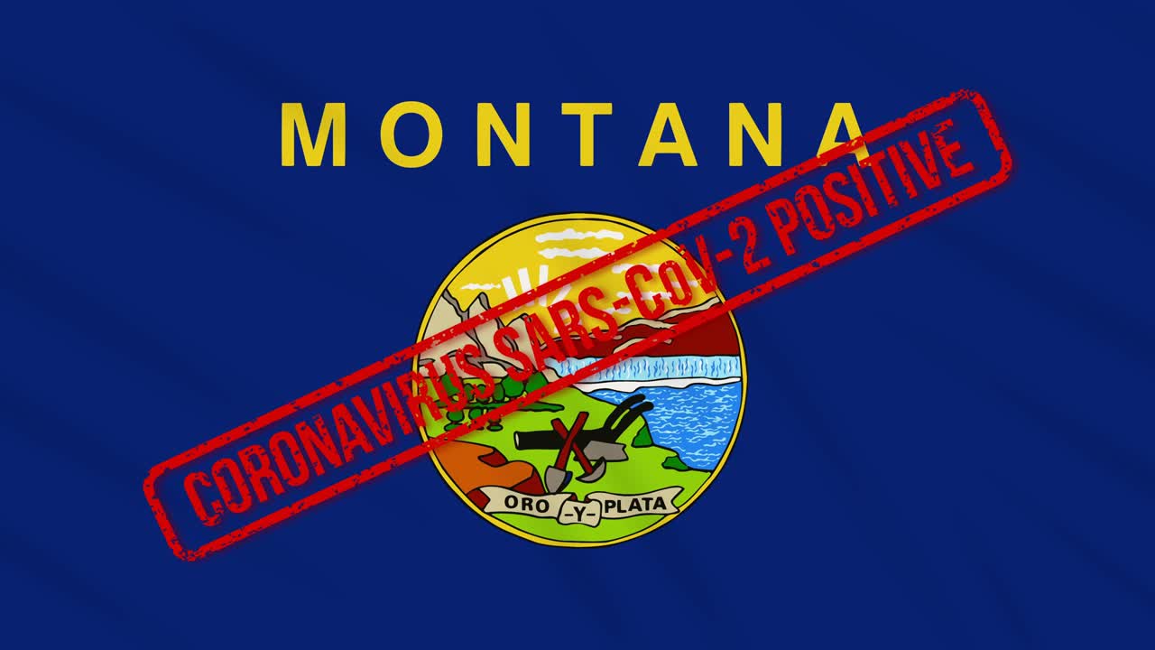 미국 몬태나 주의 흔들리는 발은 covid-19에 대한 긍정적 인 반응으로 스프됩니다.