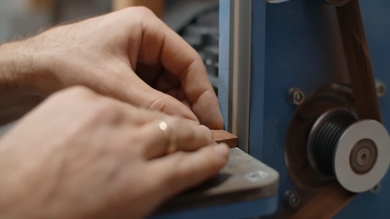 Woodworking with a Belt Sander