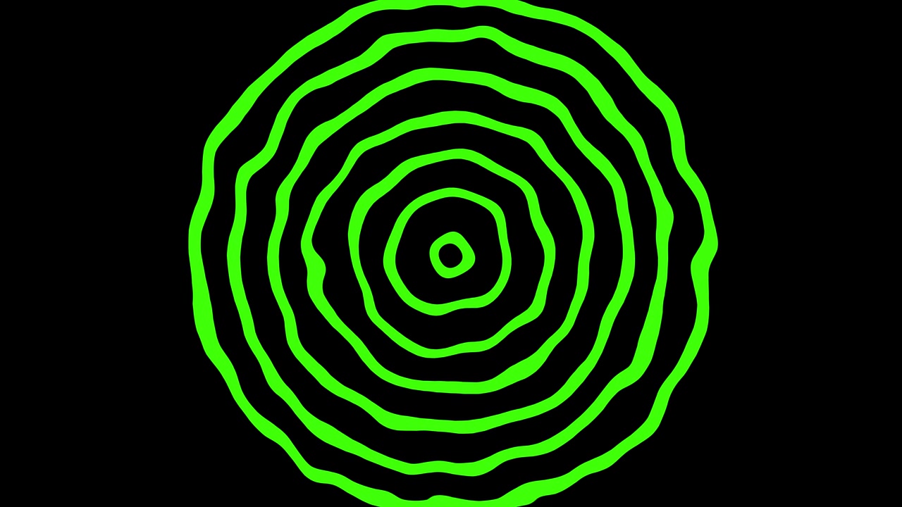 Pacchetto Fx di transizioni liquide animate disegnate a mano, effetti di transizione a striscio fluido e scarabocchiato su green screen, colorato e moderno