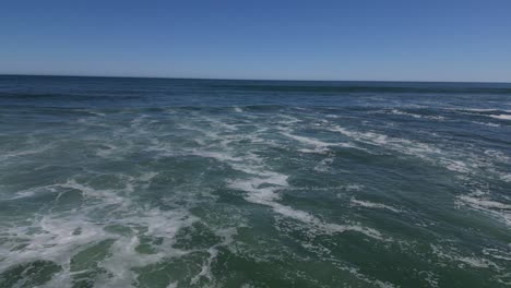 waves along the atlantic coastline
