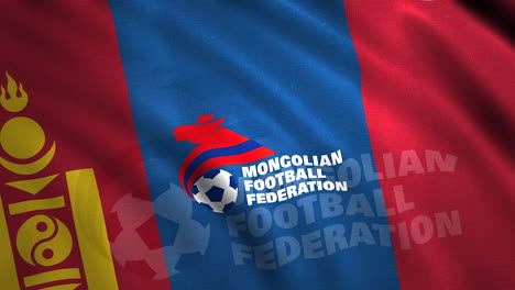 mongolian football federation flag