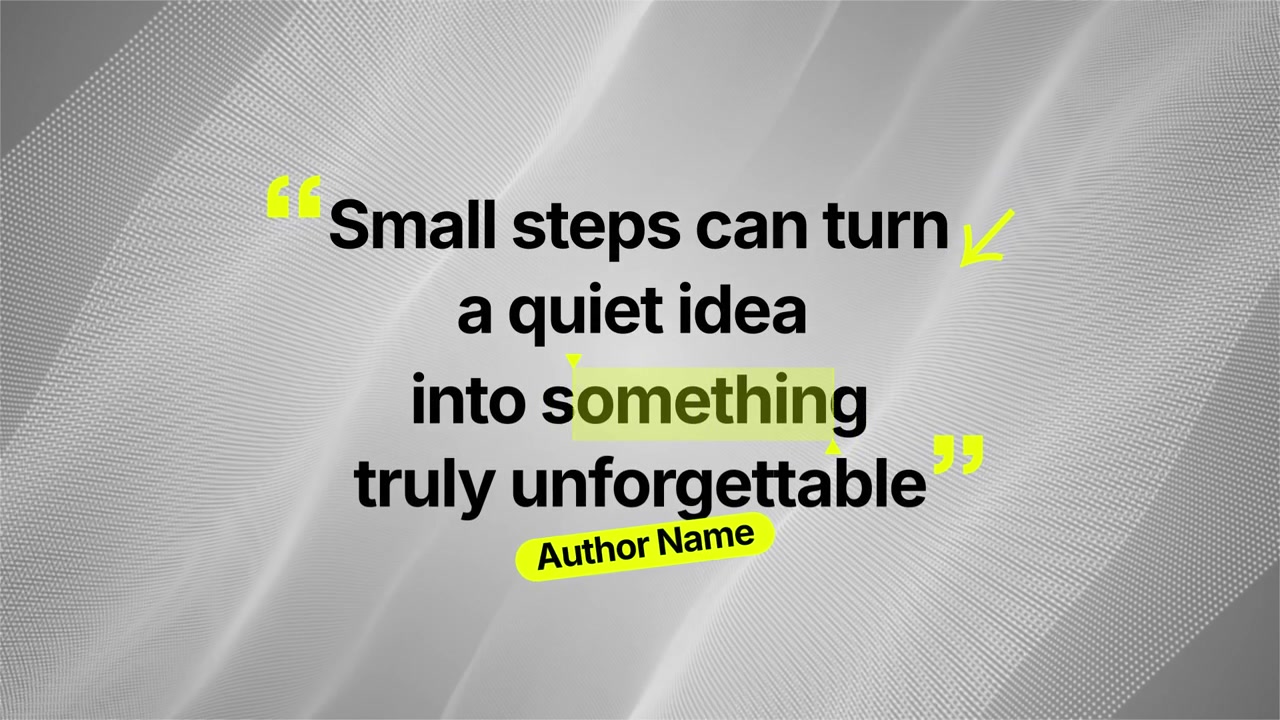 Quotes 01 Adobe After Effects 2024 Resolution 3840×2160