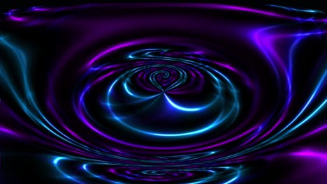 líneas de láser fluidas futuristas coloridas, video de bucle abstracto