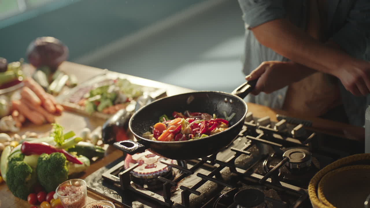 Cooking a Delicious Vegetable Stir-Fry