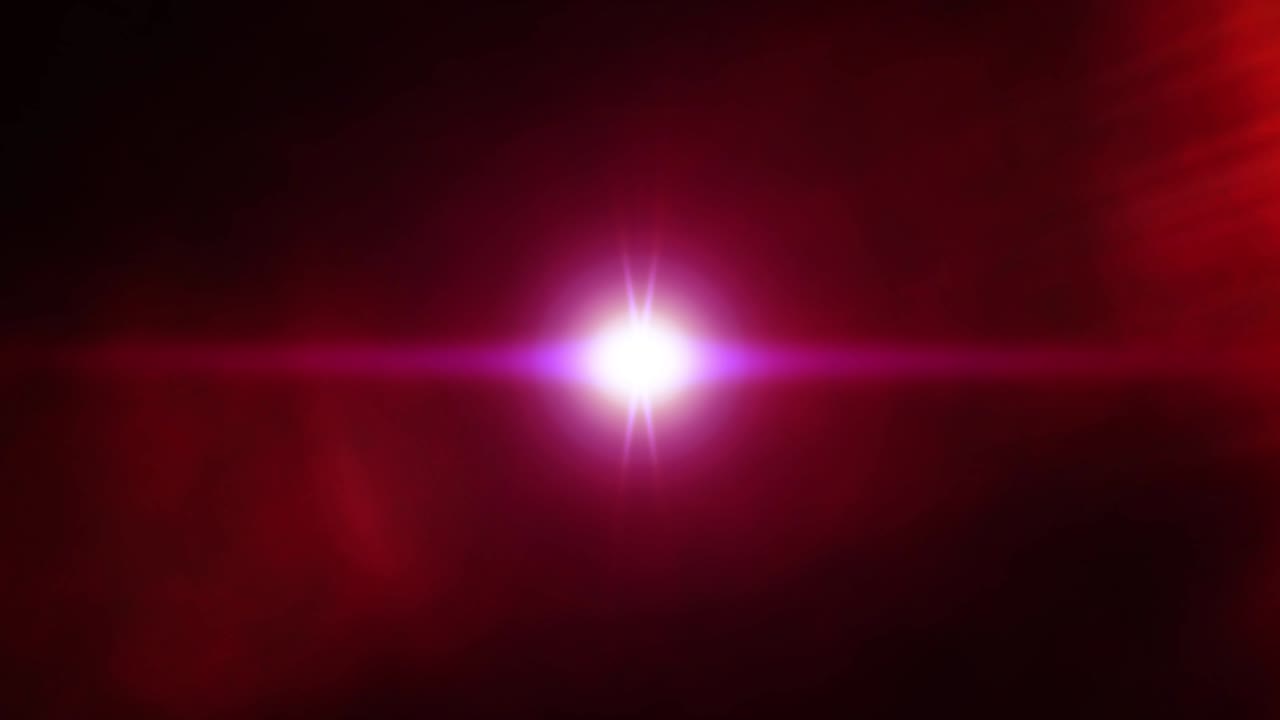 abstract rosas púrpuras luces lentes ópticas llamaradas brillante arte de animación brumosa en fondo negro oscuro. animación 4k 3d de bucle sin costuras. efecto de llamarada para fugas de luz, luces flash, rayos de lámpara de iluminación.