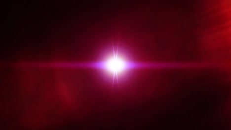 abstract pink purple lights optical lens flares shiny misty animation art on dark black background. 4k 3d animation of seamless loop.  flare effect for light leak, flash lights, lighting lamp rays.