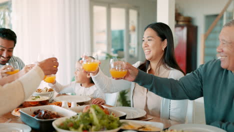 thanksgiving toast with kids