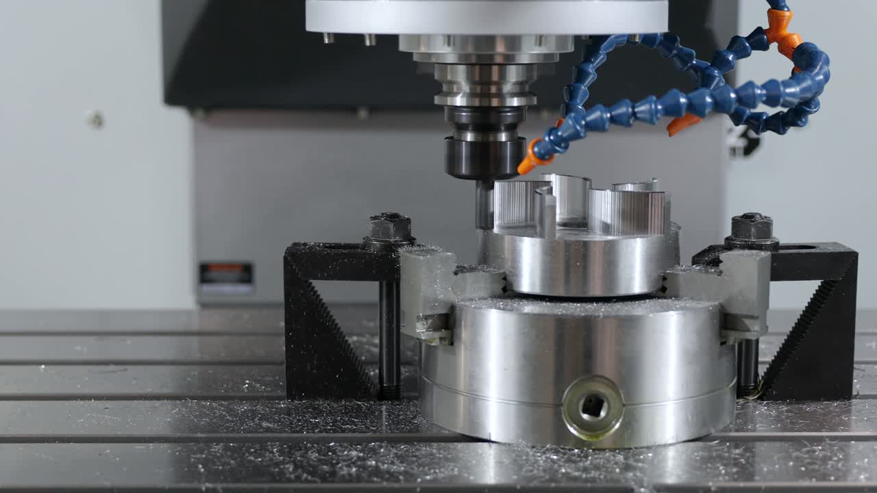 Metalworking CNC milling machine.