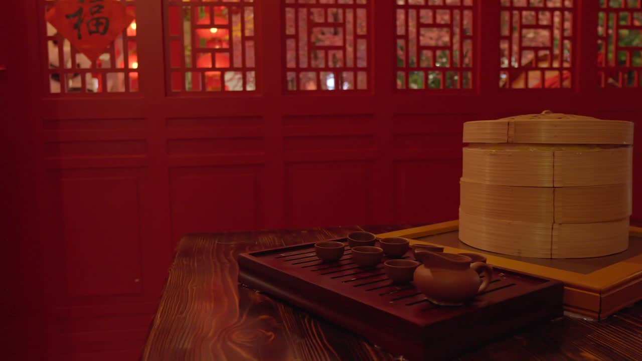 casa tradicional china té de arroz y vagabundo para año nuevo en malasia klcc