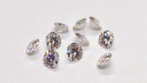 diamantes moissanite reales vvs que brillan con fuego brillante corte brillante