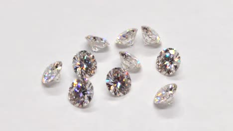 real moissanite diamonds vvs sparkling with fire shiny brilliant cut