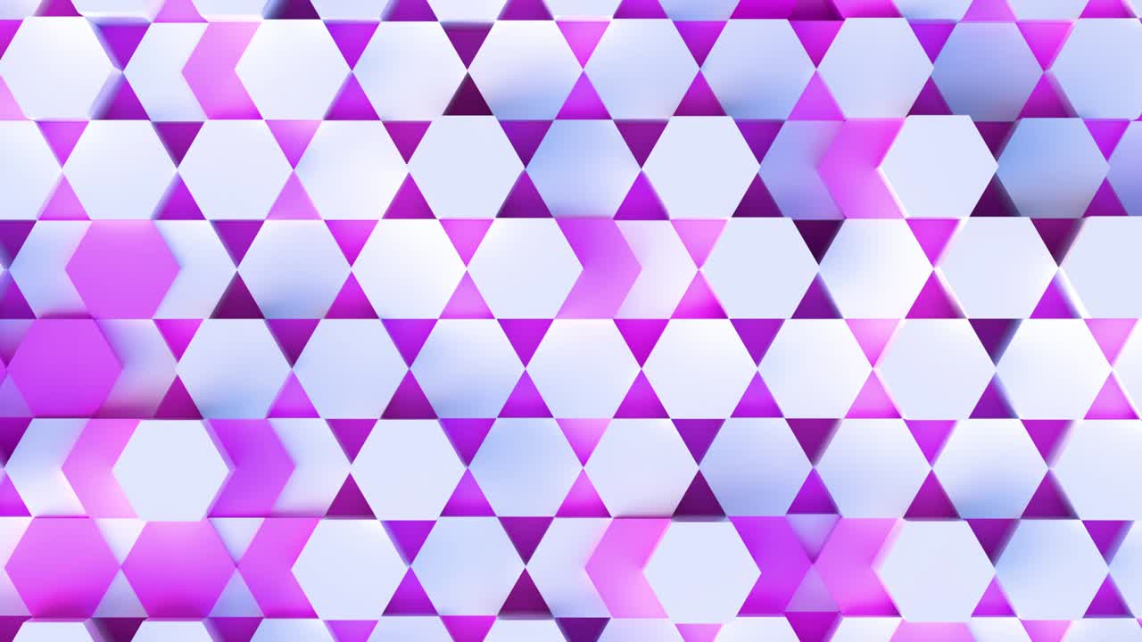 움직이는 기술 육각형 패턴 배경